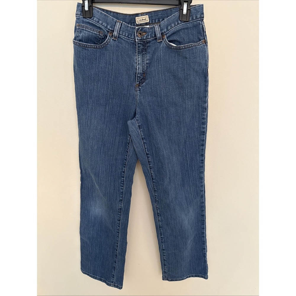VINTAGE L.L. Bean Size‎ 8 Women's Jeans Quality Thick Denim 90s